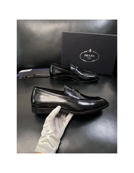 Prada leather shoes 058,PRADA SNEAKERS,Luxury Shoes