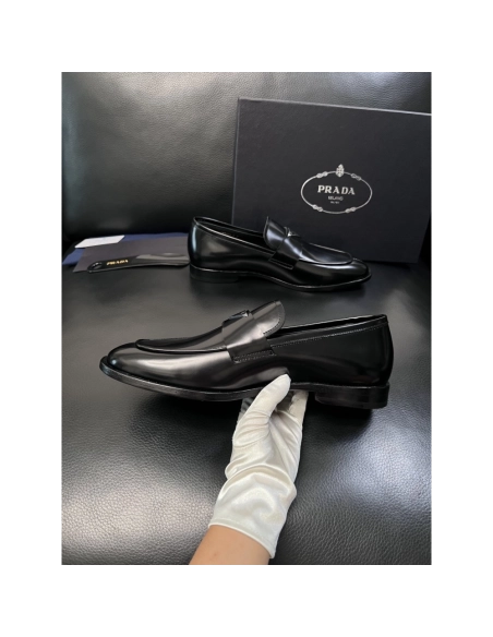 Prada leather shoes 058,PRADA SNEAKERS,Luxury Shoes