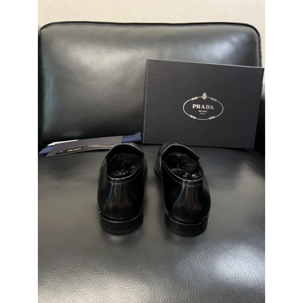 Prada leather shoes 058,PRADA SNEAKERS,Luxury Shoes
