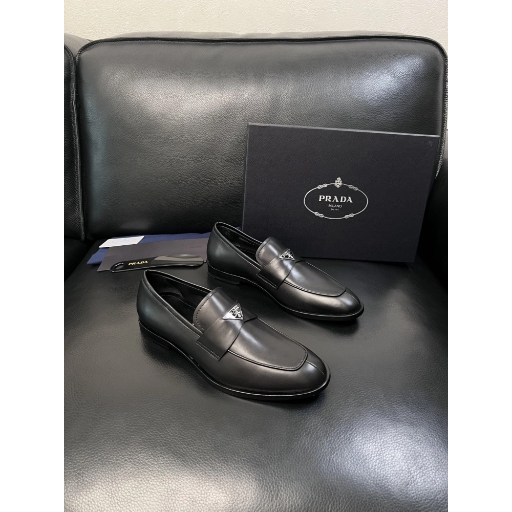 Prada leather shoes 060,PRADA SNEAKERS,Luxury Shoes