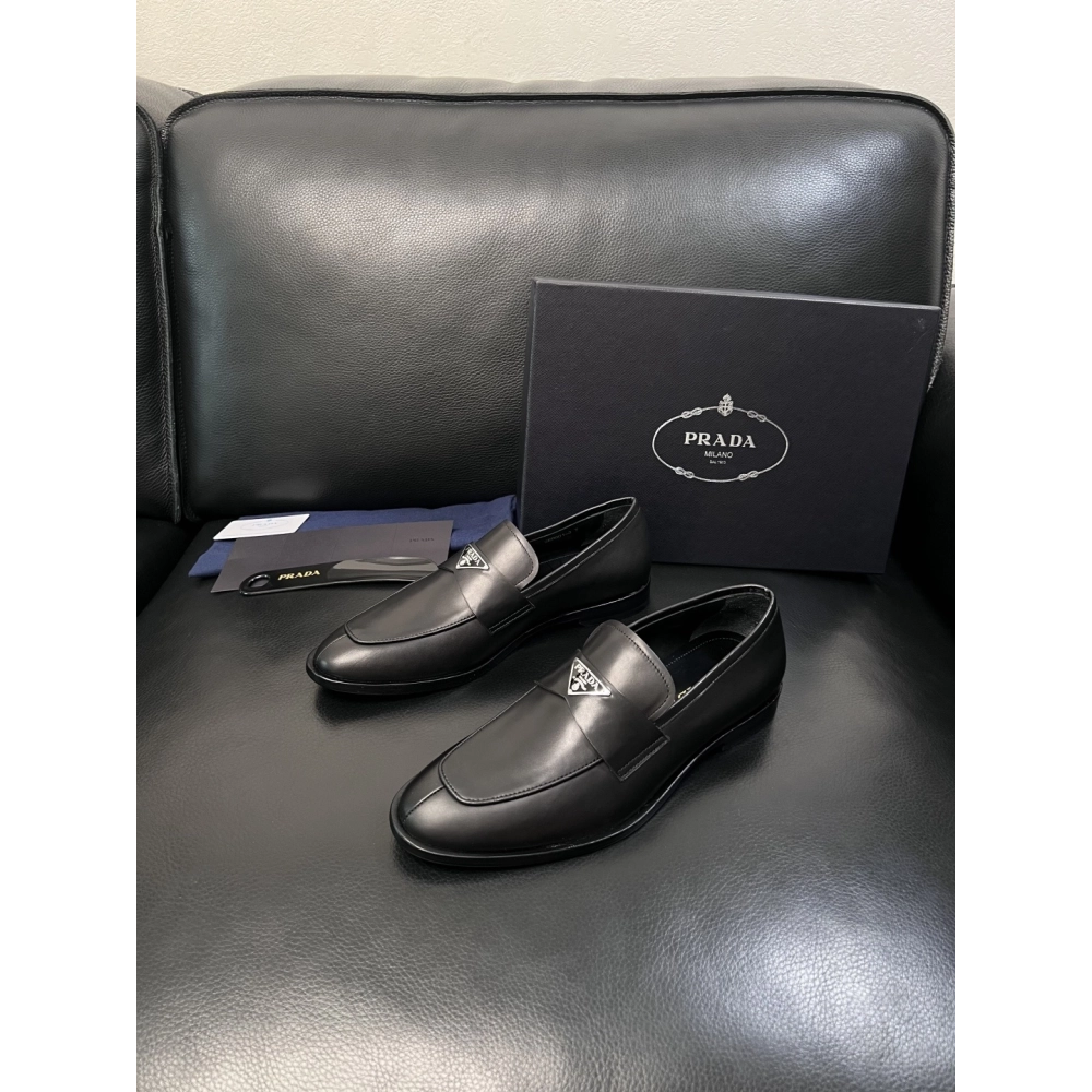 Prada leather shoes 060,PRADA SNEAKERS,Luxury Shoes