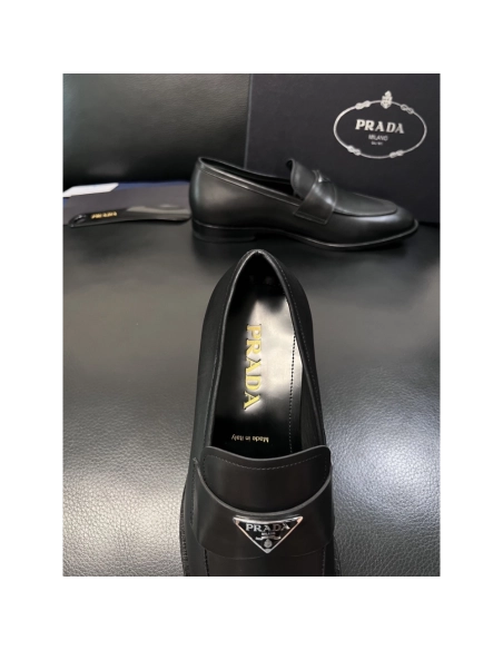 Prada leather shoes 060,PRADA SNEAKERS,Luxury Shoes