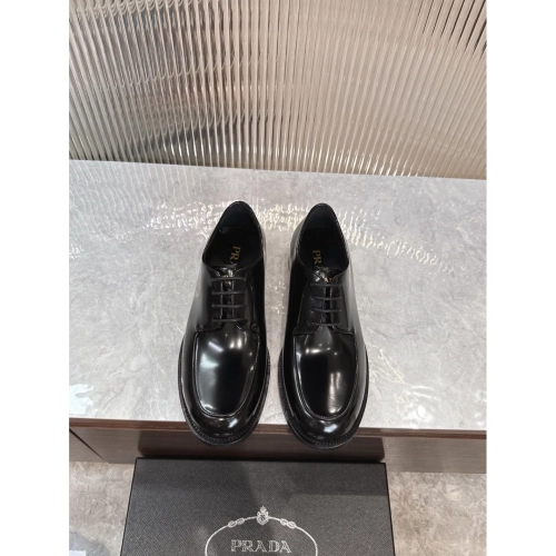 Prada leather shoes 061,PRADA SNEAKERS,Luxury Shoes