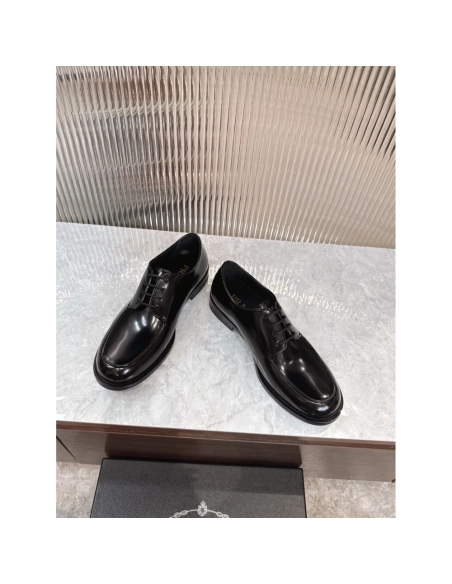 Prada leather shoes 061,PRADA SNEAKERS,Luxury Shoes