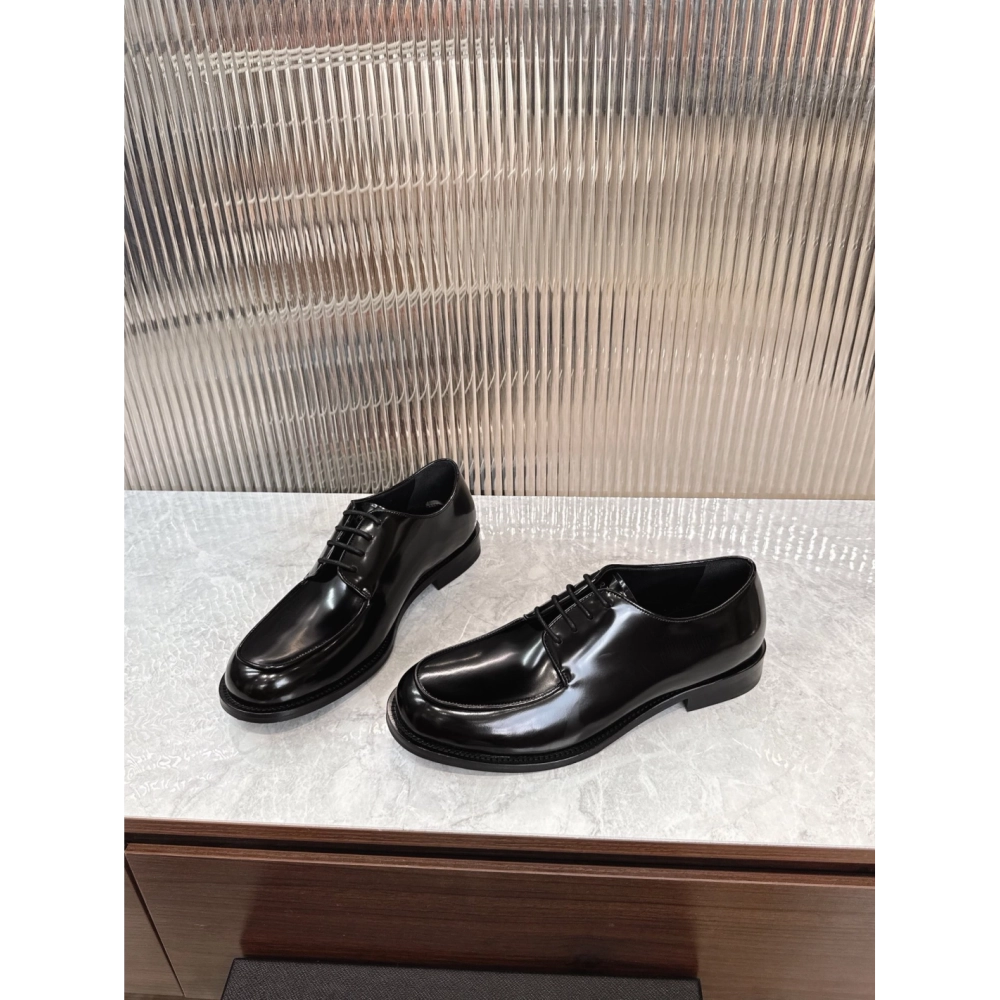 Prada leather shoes 061,PRADA SNEAKERS,Luxury Shoes