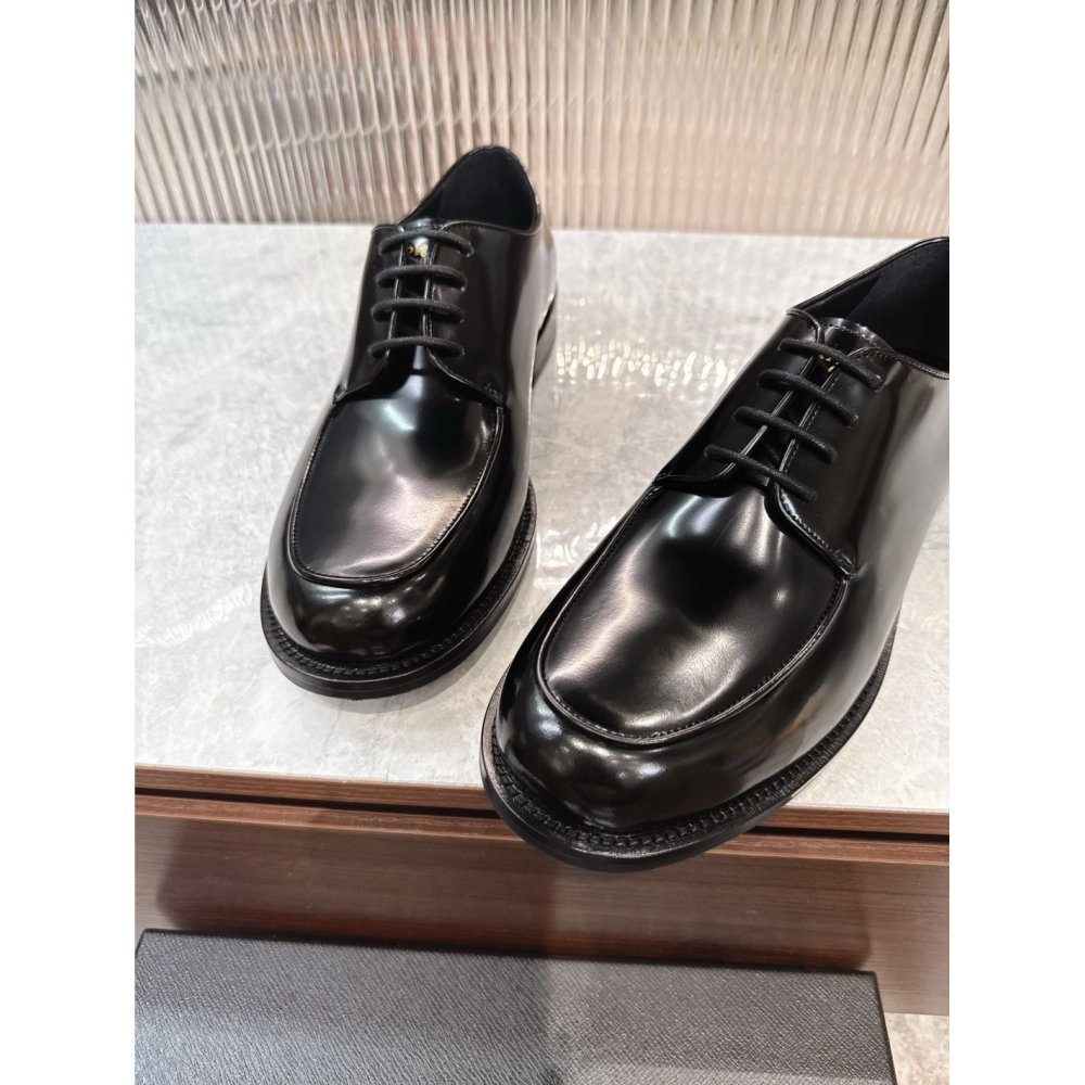 Prada leather shoes 061,PRADA SNEAKERS,Luxury Shoes
