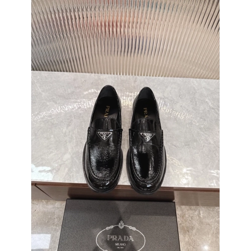 Prada leather shoes 065,PRADA SNEAKERS,Luxury Shoes