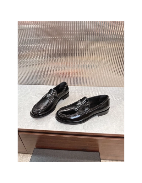 Prada leather shoes 065,PRADA SNEAKERS,Luxury Shoes