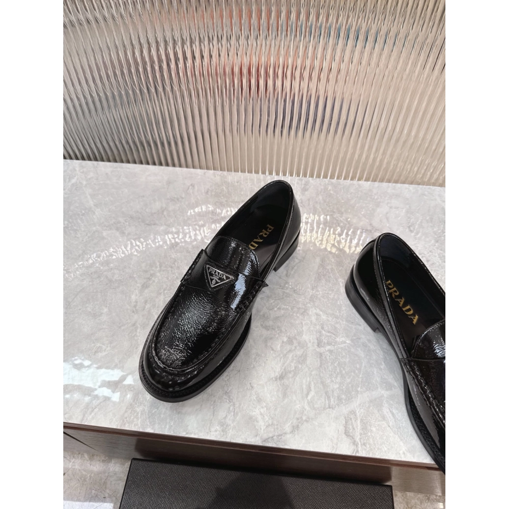 Prada leather shoes 065,PRADA SNEAKERS,Luxury Shoes