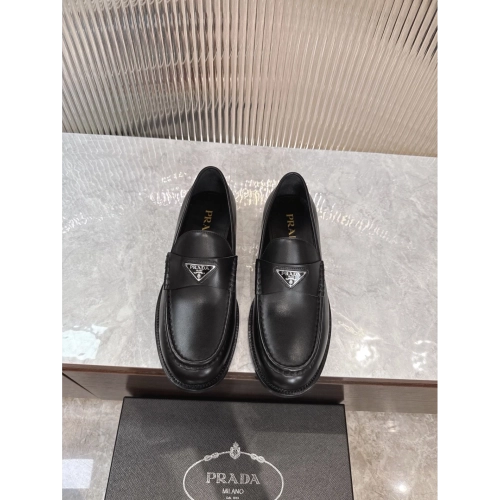 Prada leather shoes 066,PRADA SNEAKERS,Luxury Shoes