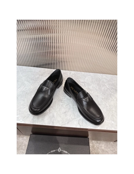 Prada leather shoes 066,PRADA SNEAKERS,Luxury Shoes