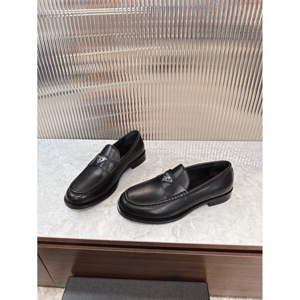 Prada leather shoes 066,PRADA SNEAKERS,Luxury Shoes