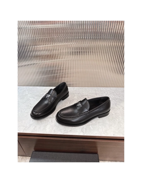Prada leather shoes 066,PRADA SNEAKERS,Luxury Shoes