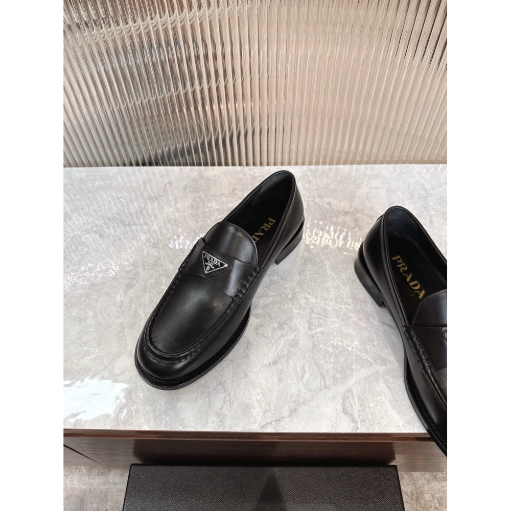 Prada leather shoes 066,PRADA SNEAKERS,Luxury Shoes