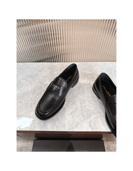 Prada leather shoes 066,PRADA SNEAKERS,Luxury Shoes
