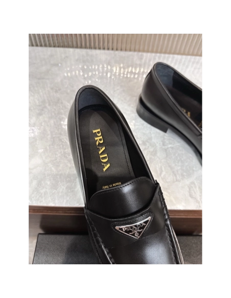 Prada leather shoes 066,PRADA SNEAKERS,Luxury Shoes