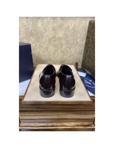 Prada leather shoes 067,PRADA SNEAKERS,Luxury Shoes