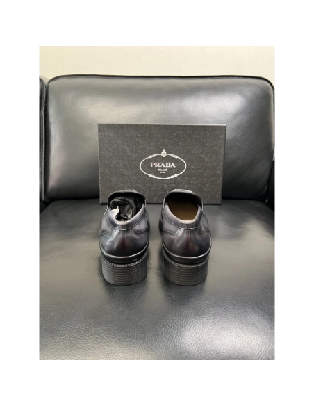 Prada leather shoes 072,PRADA SNEAKERS,Luxury Shoes