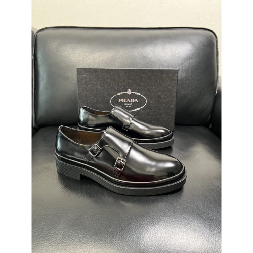 Prada leather shoes 074,PRADA SNEAKERS,Luxury Shoes