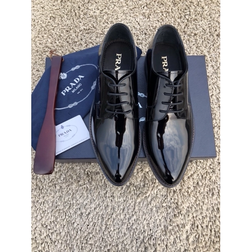Prada leather shoes 077,PRADA SNEAKERS,Luxury Shoes