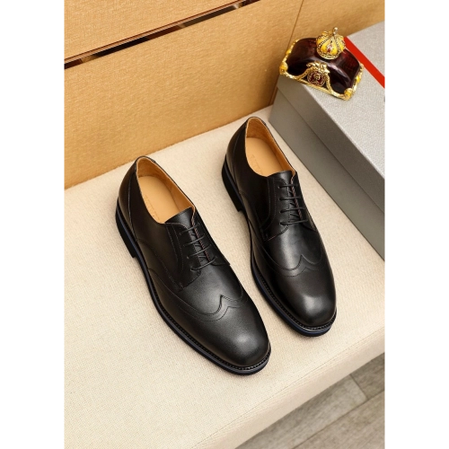 Prada leather shoes 078,PRADA SNEAKERS,Luxury Shoes