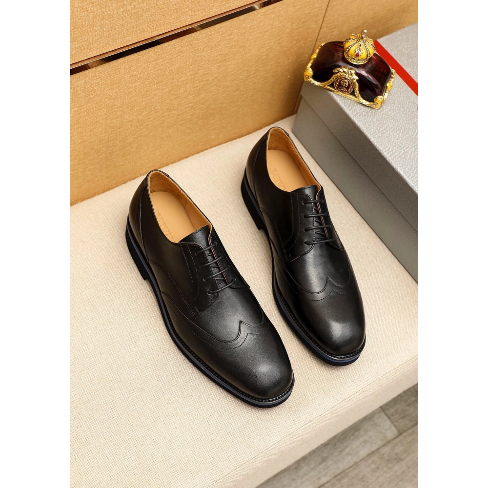 Prada leather shoes 078,PRADA SNEAKERS,Luxury Shoes