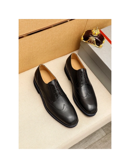 Prada leather shoes 078,PRADA SNEAKERS,Luxury Shoes