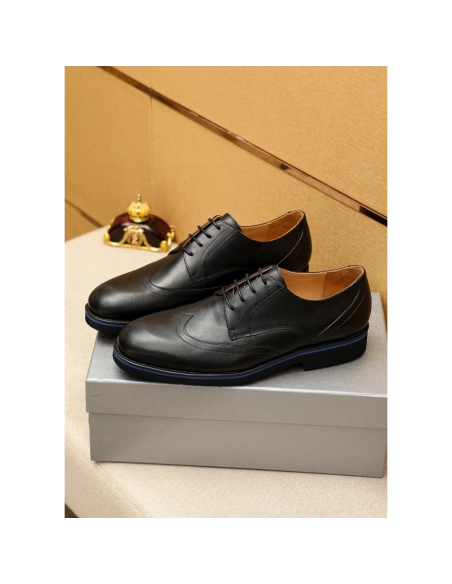 Prada leather shoes 078,PRADA SNEAKERS,Luxury Shoes