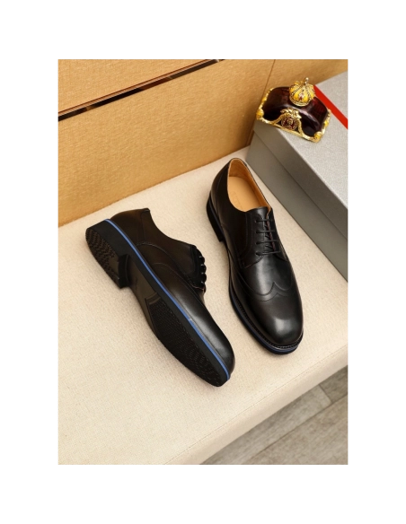 Prada leather shoes 078,PRADA SNEAKERS,Luxury Shoes