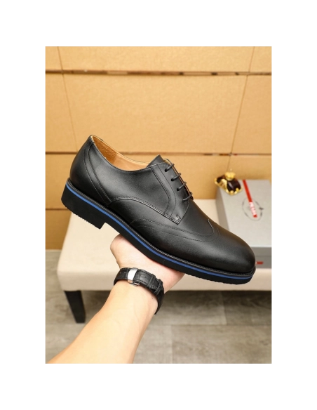 Prada leather shoes 078,PRADA SNEAKERS,Luxury Shoes