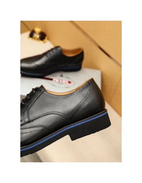 Prada leather shoes 078,PRADA SNEAKERS,Luxury Shoes