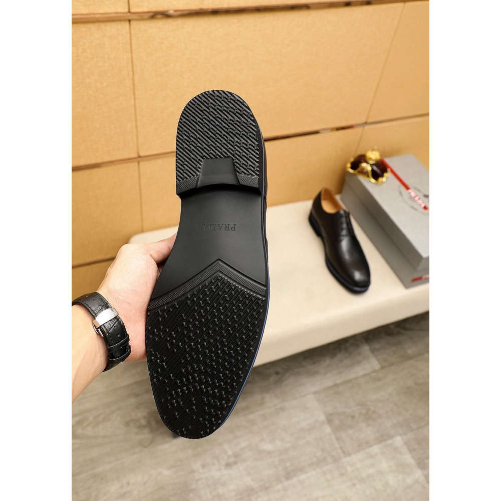 Prada leather shoes 078,PRADA SNEAKERS,Luxury Shoes