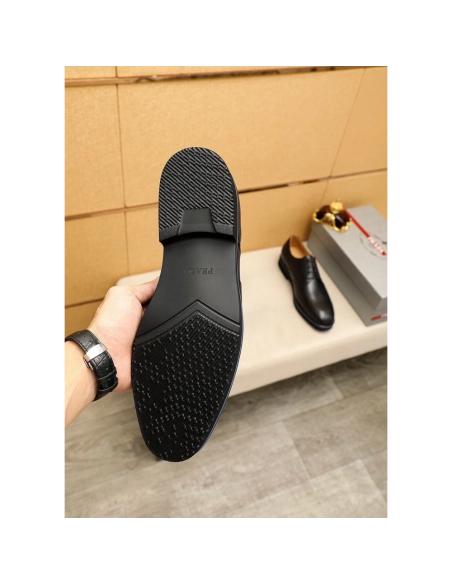 Prada leather shoes 078,PRADA SNEAKERS,Luxury Shoes
