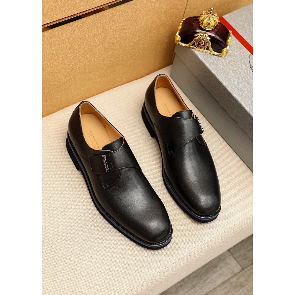 Prada leather shoes 080,PRADA SNEAKERS,Luxury Shoes
