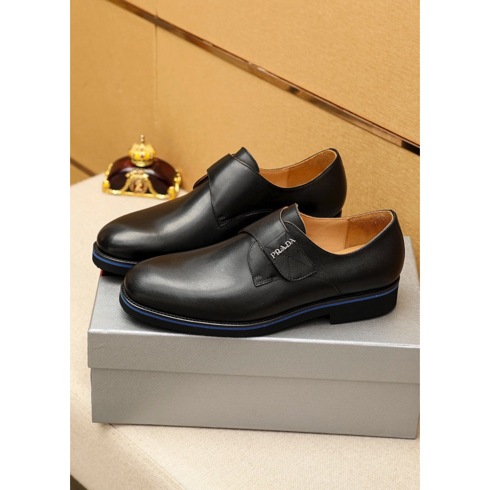 Prada leather shoes 080,PRADA SNEAKERS,Luxury Shoes