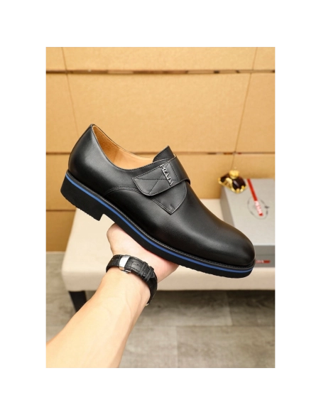Prada leather shoes 080,PRADA SNEAKERS,Luxury Shoes
