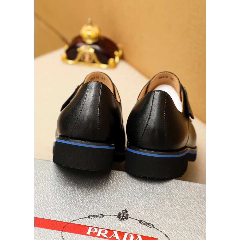 Prada leather shoes 080,PRADA SNEAKERS,Luxury Shoes