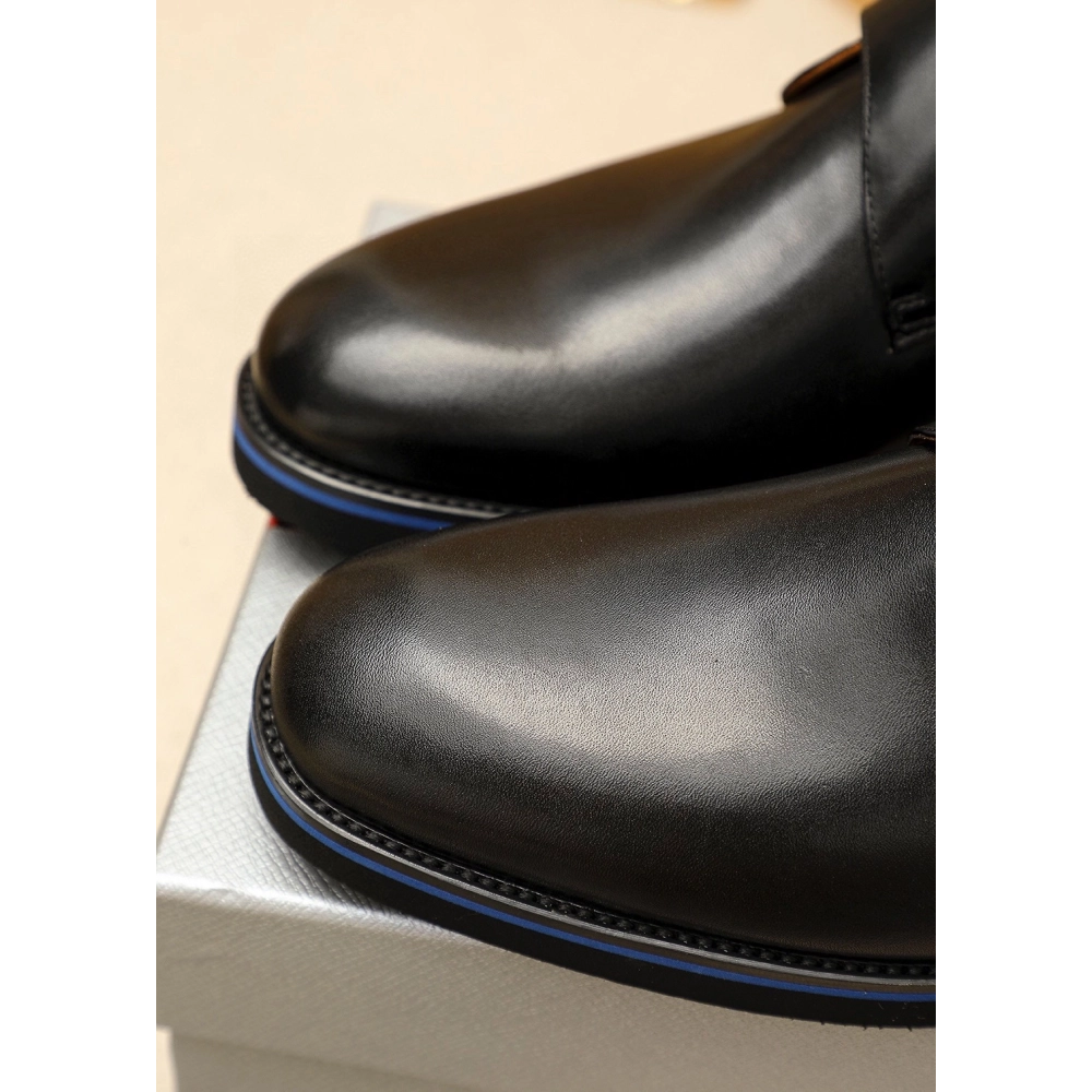 Prada leather shoes 080,PRADA SNEAKERS,Luxury Shoes