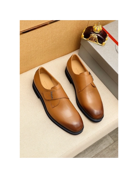 Prada leather shoes 082,PRADA SNEAKERS,Luxury Shoes