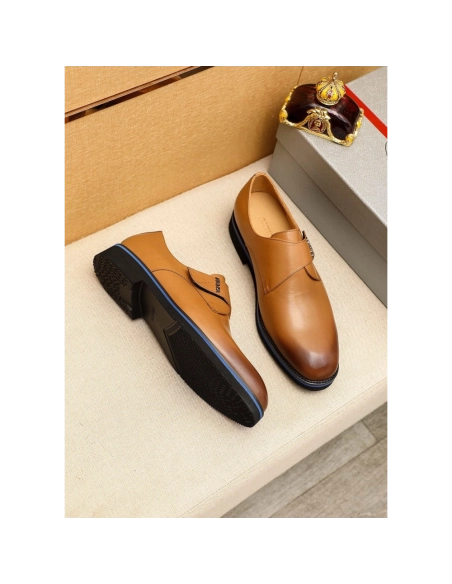 Prada leather shoes 082,PRADA SNEAKERS,Luxury Shoes