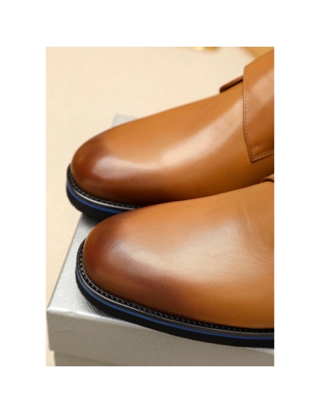 Prada leather shoes 082,PRADA SNEAKERS,Luxury Shoes
