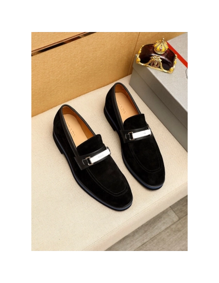 Prada leather shoes 083,PRADA SNEAKERS,Luxury Shoes