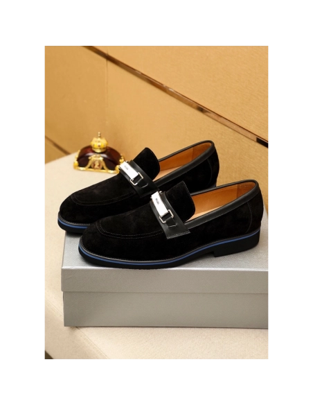 Prada leather shoes 083,PRADA SNEAKERS,Luxury Shoes