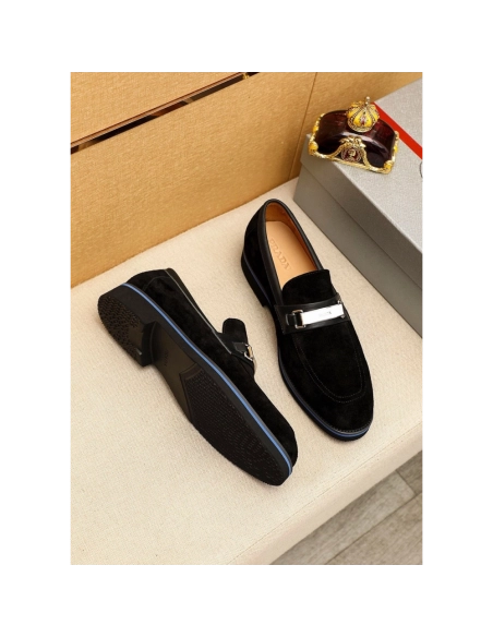 Prada leather shoes 083,PRADA SNEAKERS,Luxury Shoes