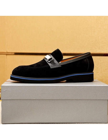 Prada leather shoes 083,PRADA SNEAKERS,Luxury Shoes