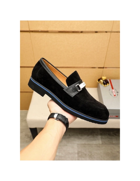 Prada leather shoes 083,PRADA SNEAKERS,Luxury Shoes