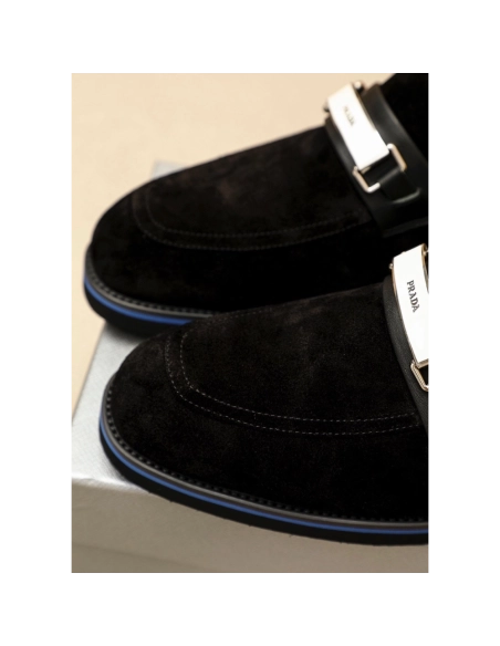 Prada leather shoes 083,PRADA SNEAKERS,Luxury Shoes