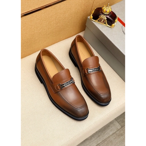 Prada leather shoes 084,PRADA SNEAKERS,Luxury Shoes