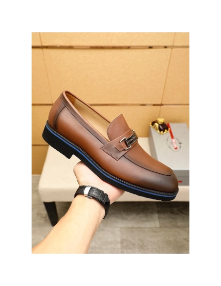 Prada leather shoes 084,PRADA SNEAKERS,Luxury Shoes