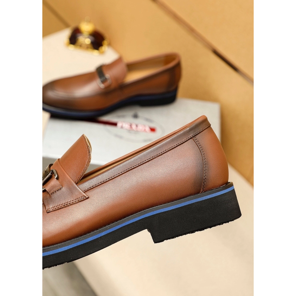 Prada leather shoes 084,PRADA SNEAKERS,Luxury Shoes